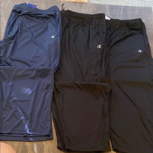 Champion Black and Blue Sweatpants - Picture 1 of 7